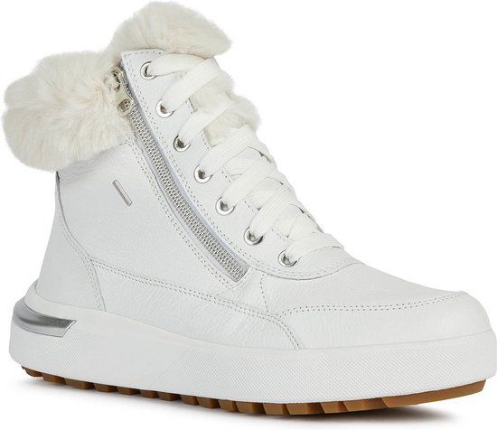 Geox D Dalyla B ABX A enkellaarzen voor dames, wit, 37 EU