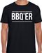 Bellatio Decorations BBQ-ER BBQ / Barbecue T-shirt Zwart - Cadeau Shirt voor Heren - Verjaardag / Vaderdag Kado L