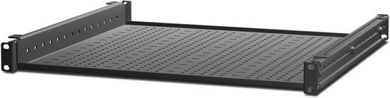APC instelbaar legbord 250lbs 16"-24" diep zwart