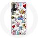Maniacase Hoesje voor Xiaomi Redmi Note 10 5G BTS Bangtan Sonyeondan BT21 Van Tata Chimmy Cooky Rj Koya Mang Et Shooky