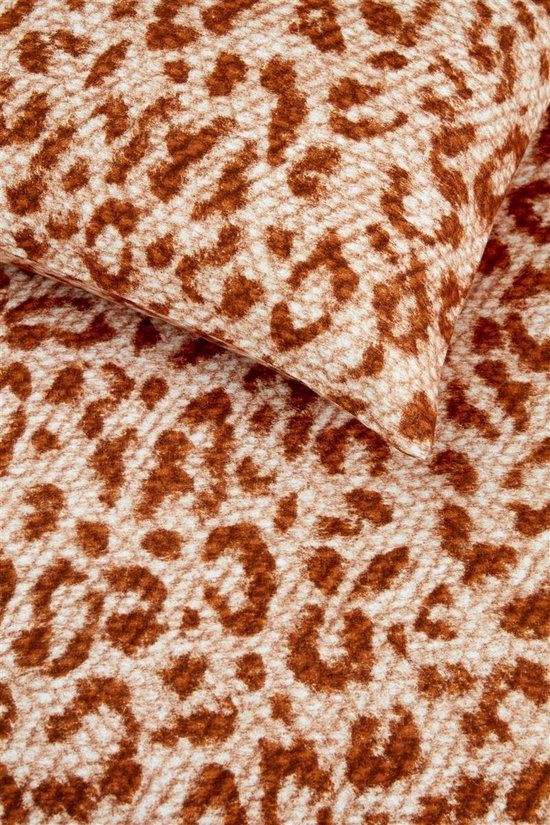 Beddinghouse Leone Dekbedovertrek - Flanel - Extra breed - Wit
