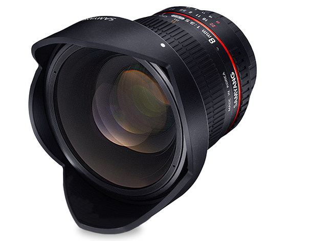 Samyang 8mm F3.5 UMC Fish-Eye CS II