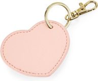Bag Base Sleutelhanger hart soft pink