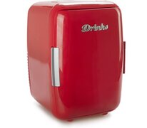 Balvi Mini Draagbare Koelkast Frigo Rood 28 x 20 x 23 cm