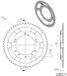 Selection CGN Pignon moteur pour cyclomoteur Peugeot 103 Vogue 2004-2018 54 Dts P415 Ø98mm