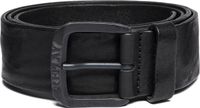 REPLAY Leren Riem Vintage Leather Belt W110 Black Zwart