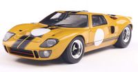 Solido Ford GT40 MK.1 '68, geel schaal 1:18