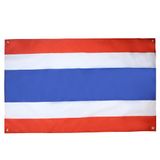 AZ FLAG Thailand Flag 150x90 cm Thai Light Polyester 4 Rings
