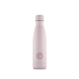 Cool Bottles - Roestvrijstalen fles - 500 ml - Pastel Pink - 26,5 x 7 cm - Thermosfles - 36 uur koude dranken - 18 uur warme dranken - Triple-Cool Technology - BPA-vrij