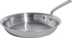 Casserole en acier inoxydable sans marque - 30 cm - Gris