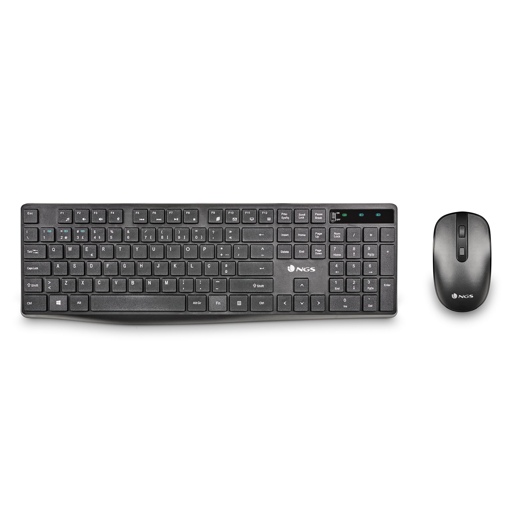 NGS Hype Kit, Qwerty, Bluetooth, Black