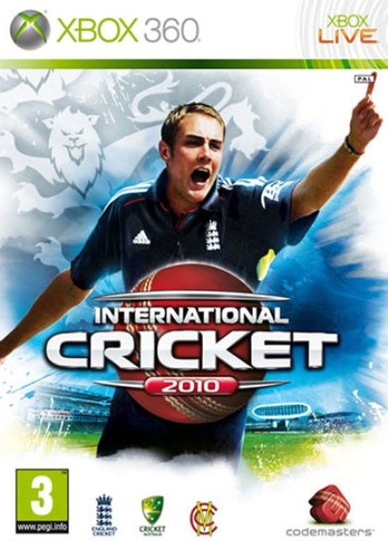 Codemasters International Cricket 2010 Het grootste zomerse crickettoernooi op jouw spelcomputer Xbox 360