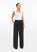 s.Oliver Zwarte Gestreepte Broek Regular Fit W44 x L32