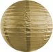 Merkloos / Sans marque Luxe bol feest lampion - goud - dia 35 cm - papier