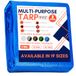 Tarp Cover Blauw Waterdicht 9x12 2-Pack