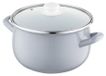 Pyza Pan geglazuurd Pyza Gris, 20 cm, 4,2 l, grijs
