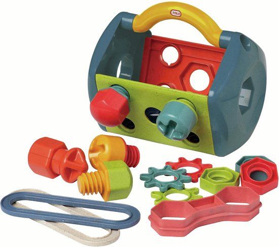 Tolo Bio Speelgoed Gereedschapskist - Multicolor