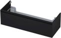 INK - Onderkast 1 Lade Greeploos Gelakt 45gr - 1200x450x350 Mm - Mat Zwart
