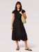 Apricot Vintage-jurk met knopen
