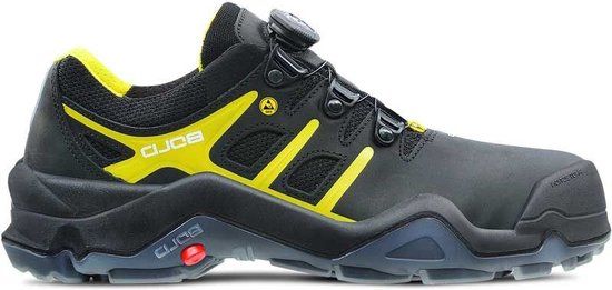 HKS Schoen Targa 8 BTP Boa Laag S3 ESD - Zwart/Geel - 44