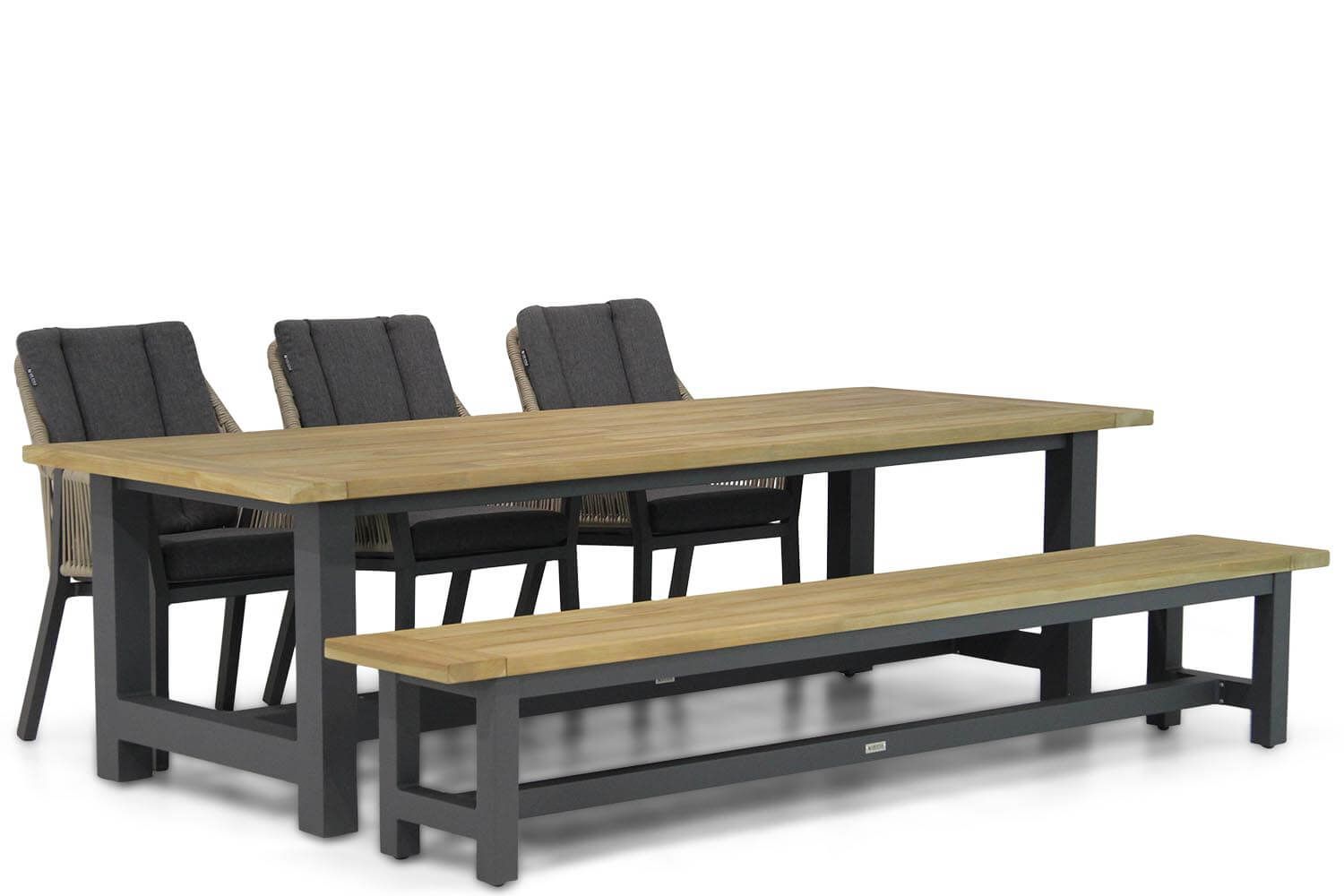 Lifestyle Garden Furniture Lifestyle Verona/San Francisco 260 cm dining tuinset 5-delig - 7434221578599