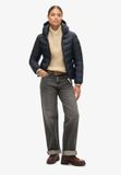 Superdry - Gewatteerde Fuji jas met capuchon - Dames - Eclipse Navy