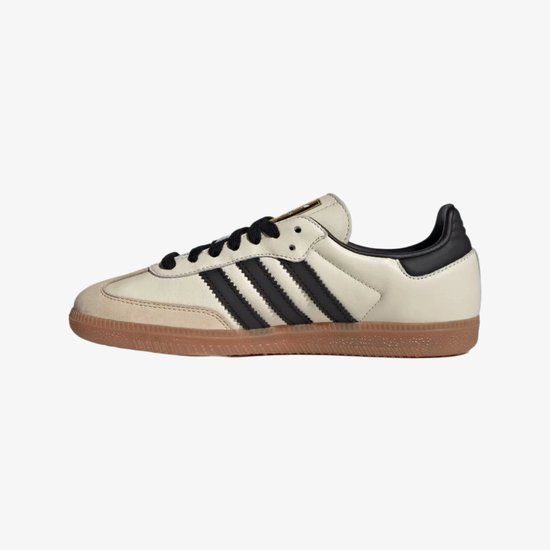 adidas Originals Samba leren sneakers - beige/zwart