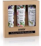 ANWEN Conditioners Proteïne Orchideeën Set 100ml + Emolliënt Rose 100ml + Vochtinbrengend Zonder 100ml