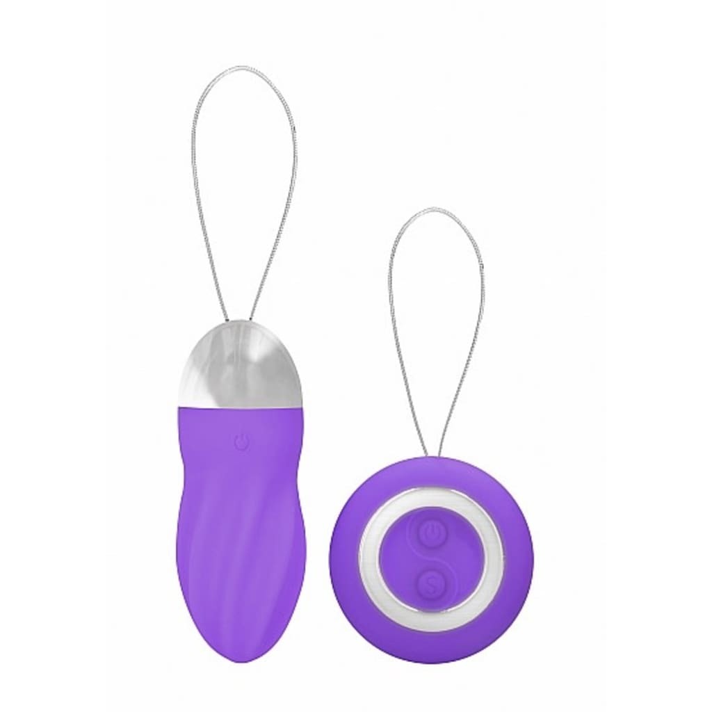 Shots - Simplicity George - Rechargeable Remote Control Vibrating Egg - Purple