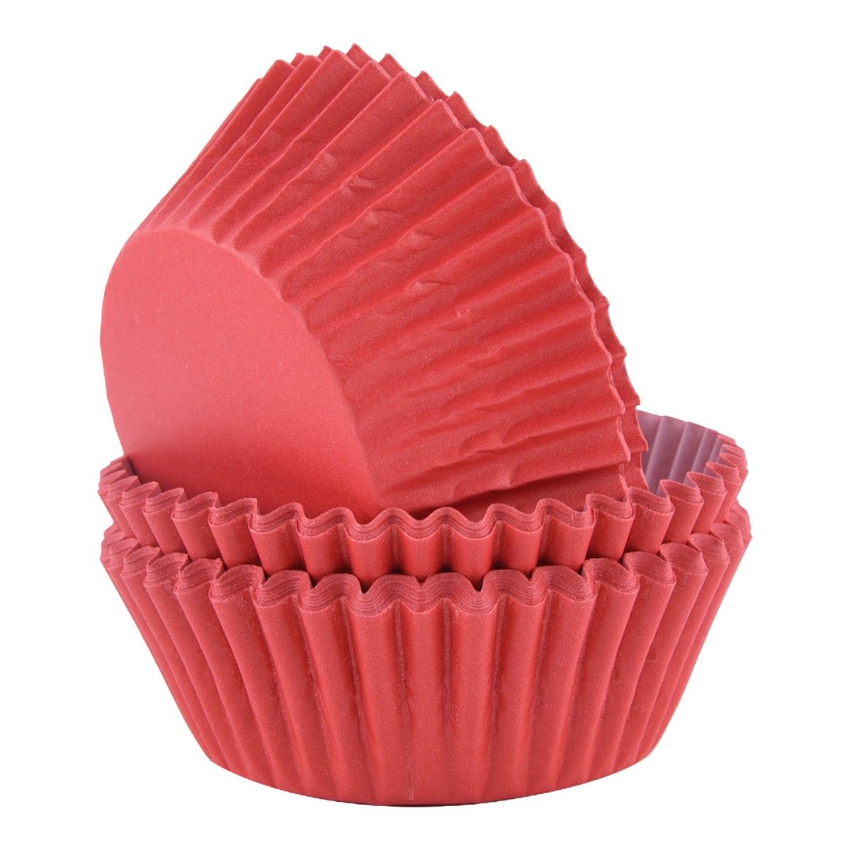 PME BC602 Cupcake/Muffin Cups - Red - 60 Pieces