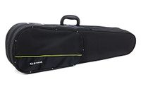GEWA Violin Formetui Aspirante, zwart, gewatteerde zwevende coating, waterafstotend, maat 1/2