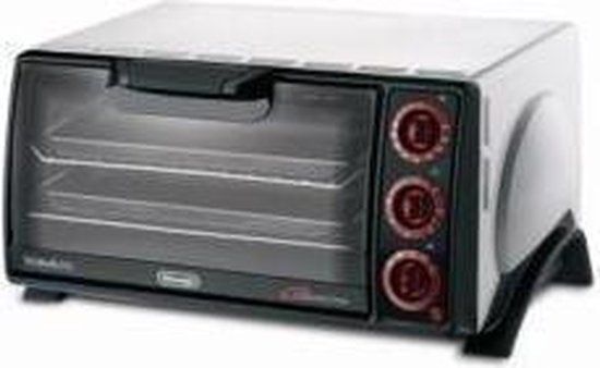 DeLonghi EO1490W Mini-Elektrobackofen 14 Liter 1400 Watt Wit