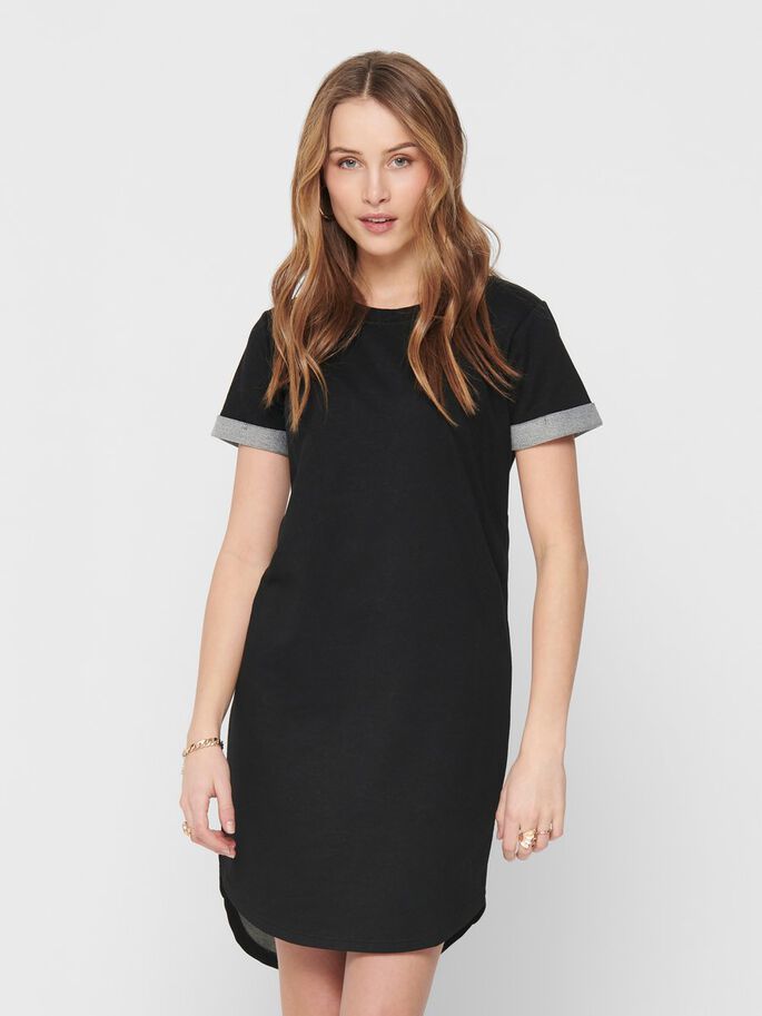 JDY IVY Women's Dress - Black - XL - Cotton/Polyester