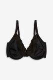 Next - Dames - Minimaliserende DD+ beha met volledige cups - Zwart