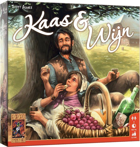 999 Games Kaas & Wijn - Bordspel