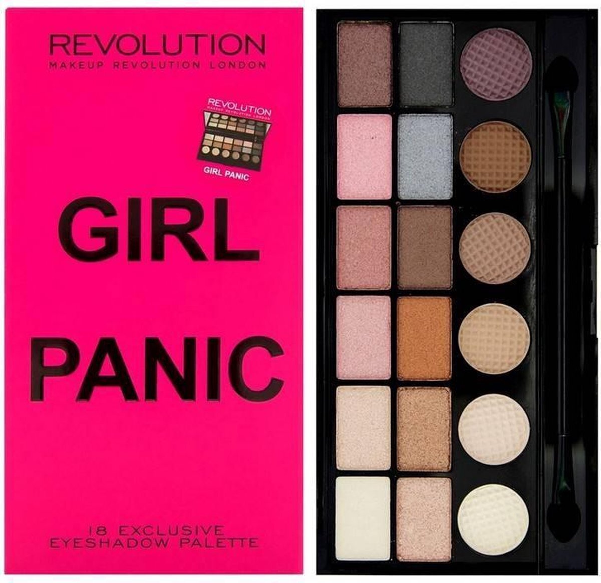 Makeup Revolution Oogschaduw Palette - Girl Panic