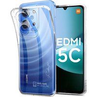 Xiaomi Coque pour Xiaomi Redmi 15C 4G / 5G / Poco C85 - housse etui silicone gel fine + film ecran - TRANSPARENT TPU