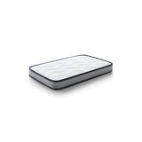 KUO Baby Baloo Matras voor kinderbed, schuim en visco-elastisch, omkeerbaar, hygiënisch en ademend, mini-kinderbedden 80 x 50 cm