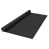 Party Essentials Heavy Duty plastic banquet table rol verkrijgbaar in 21 kleuren, 40 inch by 150 feet, zwart 40" x 100' zwart