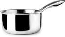 Ibili Triply Natural Stoofpot 18 Cm Zilver