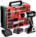 Metabo BS 18 L Set 614051710 Accu-schroefboormachine 18 V 2 Ah Li-ion Brushless, Incl. 2 accus, Incl. koffer, Incl. lader, Incl. accessoires