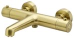 ESSEBAGNO Luisa mitigeur bain-douche thermostatique or brossé