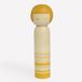 Cohana Kokeshi Doll speldenkussen geel