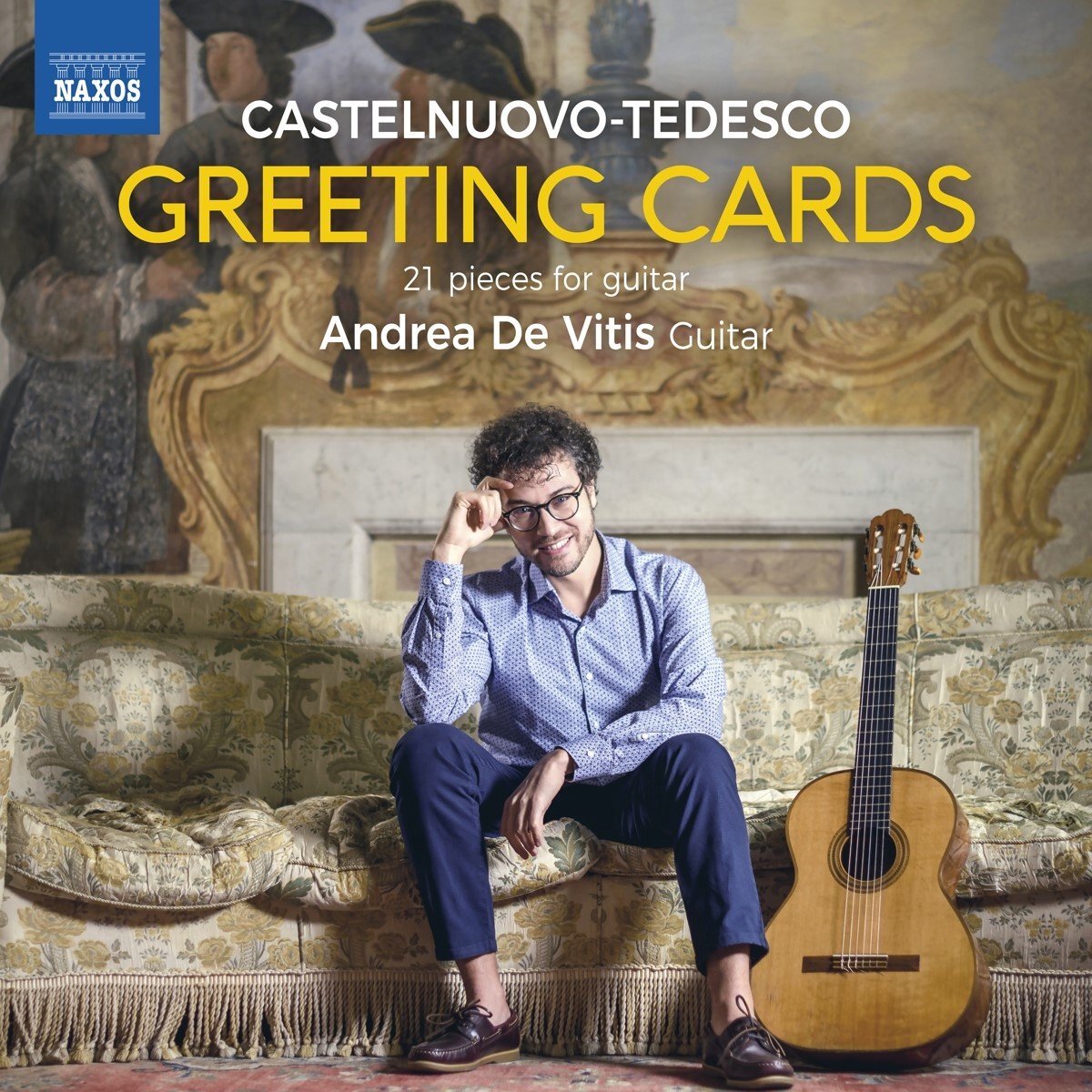 OUTHERE Andrea De Vitis - Greeting Cards - 21 Pieces For Guitar (CD)