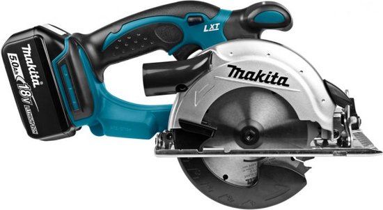 Makita DSS501RTJ - 18V Cirkelzaag - 136mm - Incl. 2x 5.0Ah Accu's & Lader