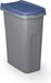 CASARIA Vuilnisbak - 25l Afvalscheiding 39x24x51cm - Grijs Blauw