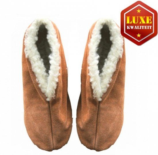 Bernardino Beige Echte Suede Spaanse Sloffen Dames Maat 39