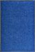 vidaXL Tapis de porte lavable 60x90 cm bleu
