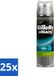 Gillette Mach3 Gel à raser Défense complète Confort extra 200 ml - 25 pièces