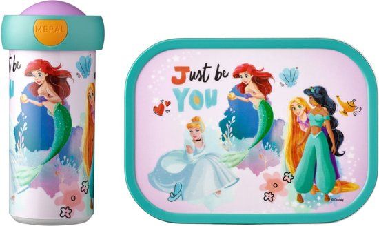 Mepal Campus Lunchset - Disney Princess - Broodtrommel en Drinkbeker